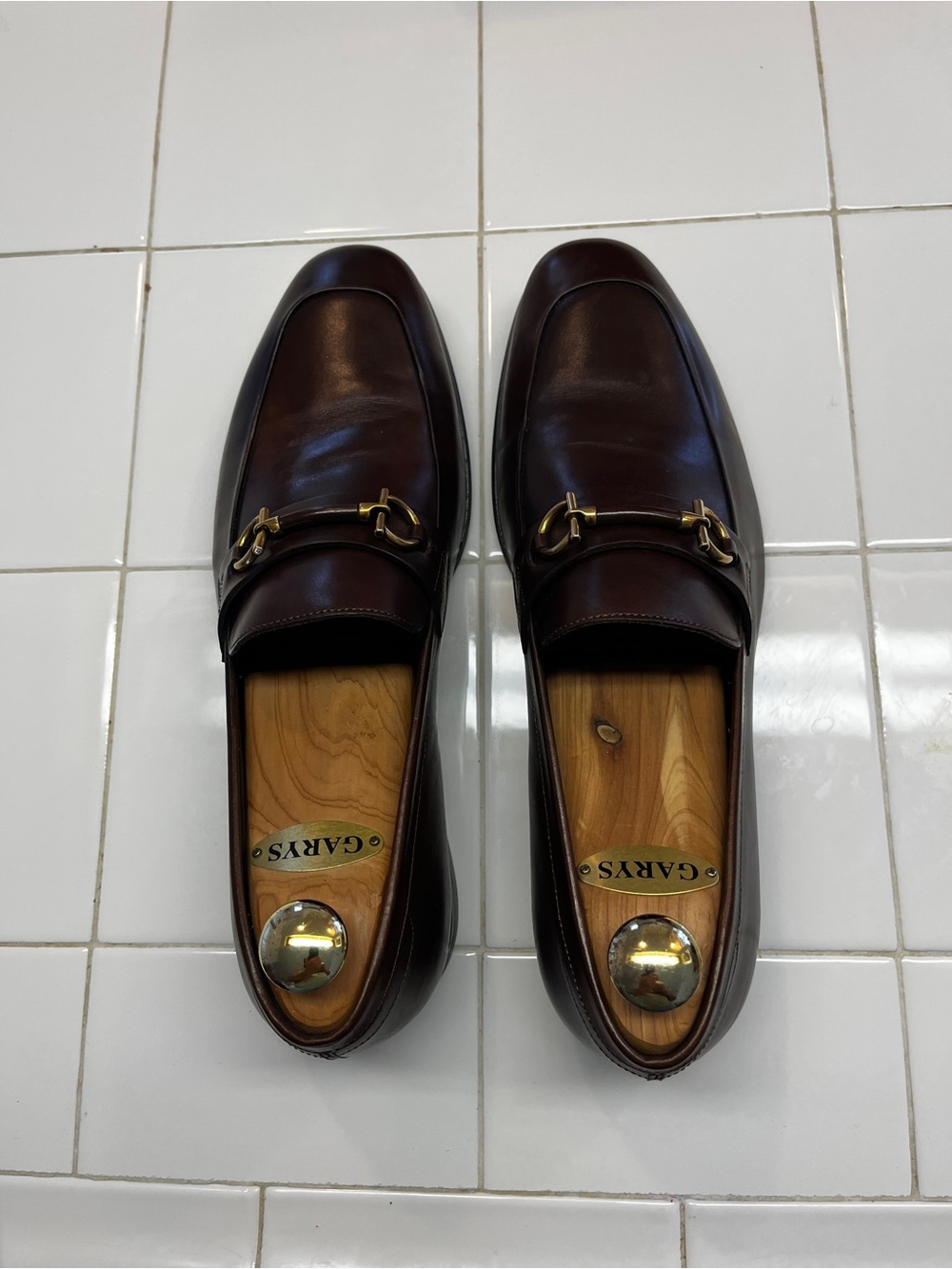 Salvatore Ferragamo Dark Brown Leather Bit Loafers - Picture 10 of 10